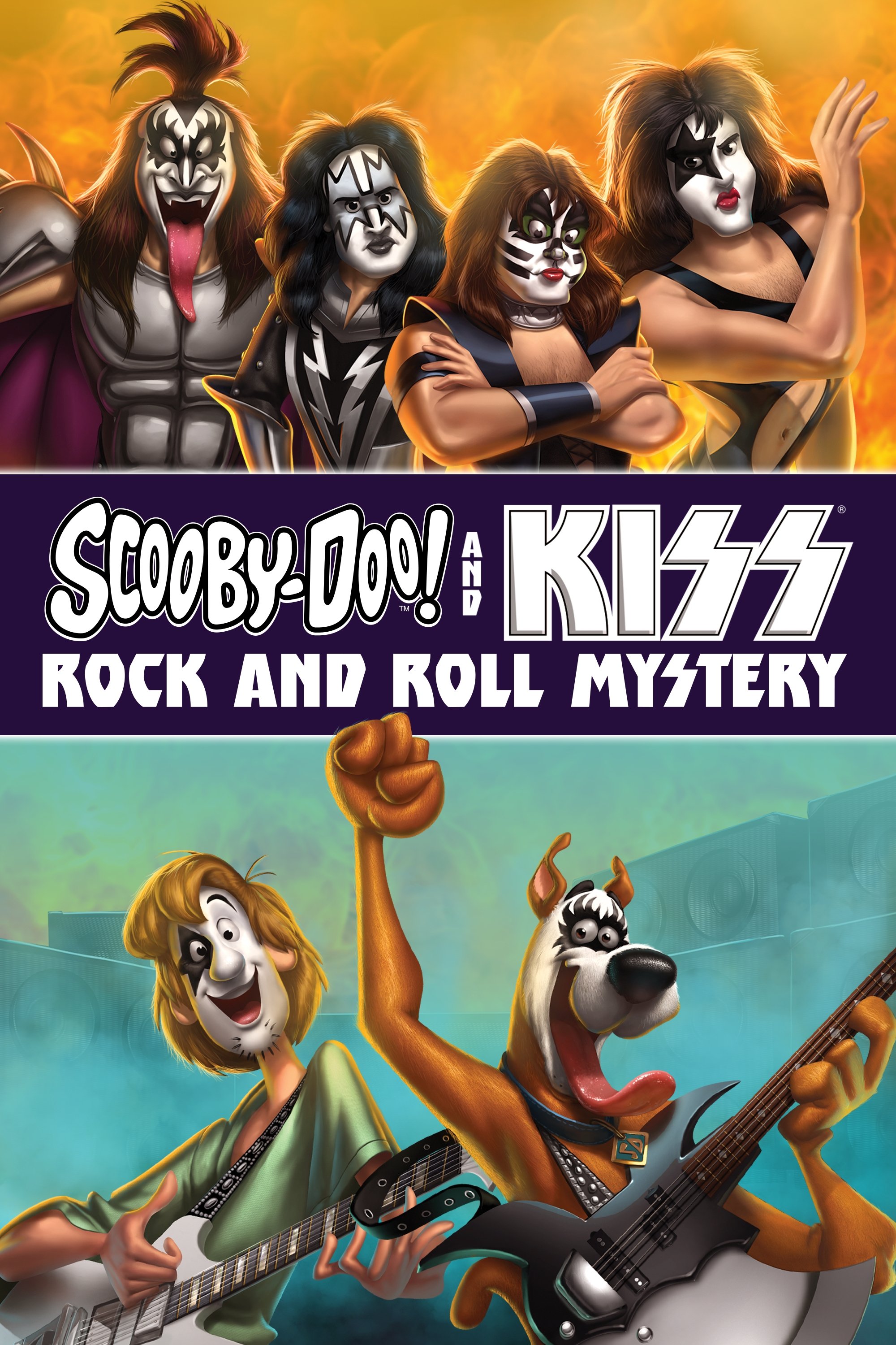 Постер Scooby-Doo! and Kiss: Rock and Roll Mystery
